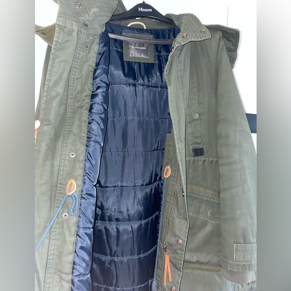 Gsus Sindustries Green Trench Coat (M) - Picture 6 of 7